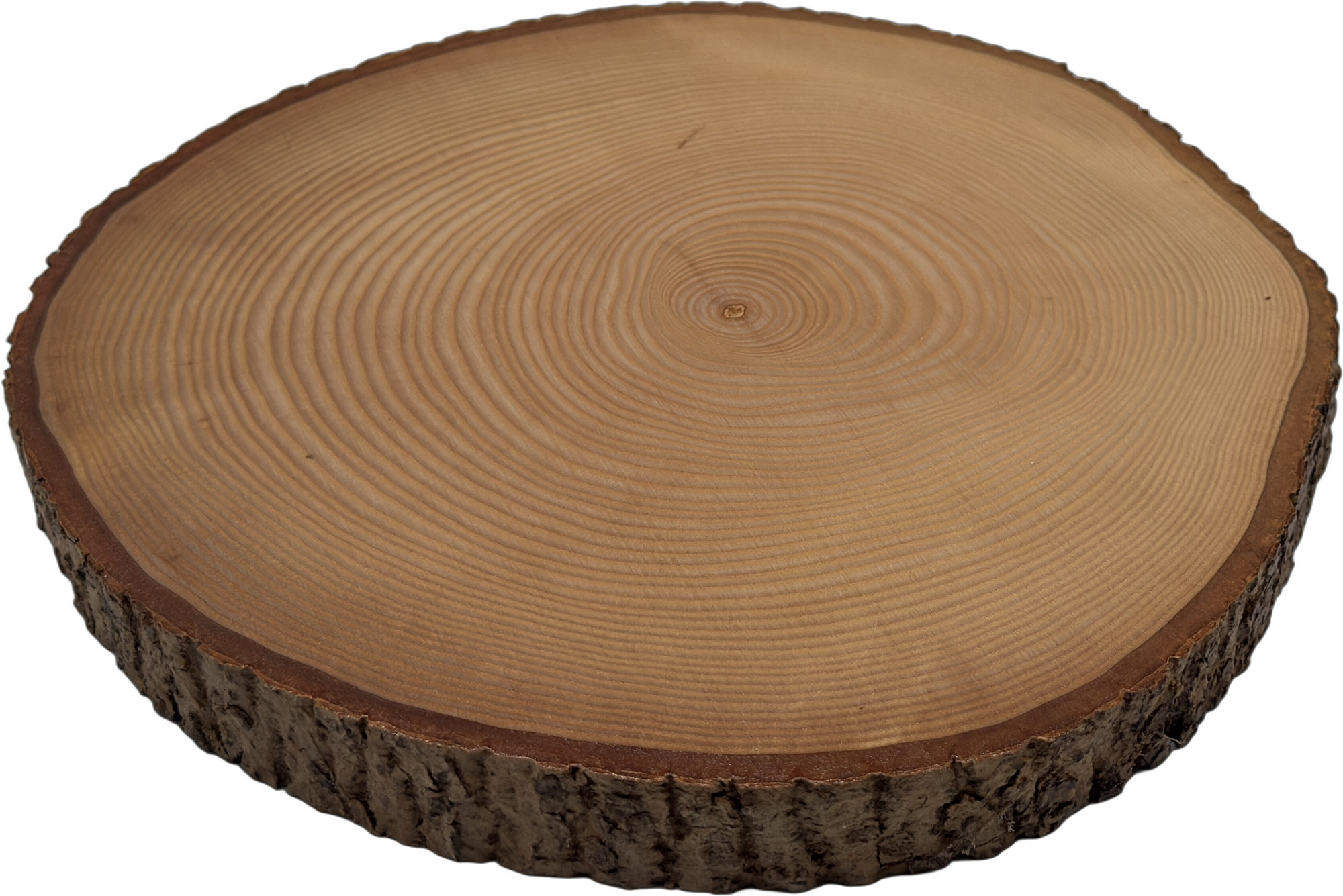 Rindenholzbrett rund Ø 23-26 cm